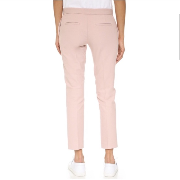 Joseph Pearl Pink Finley Tailored Trousers Pants - Picture 3 of 8